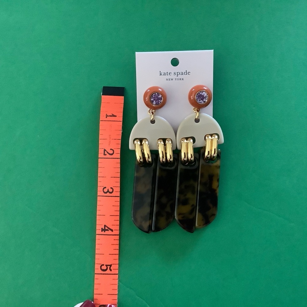 Brand new Kate Spade bold drop earrings - Picture 4 of 5